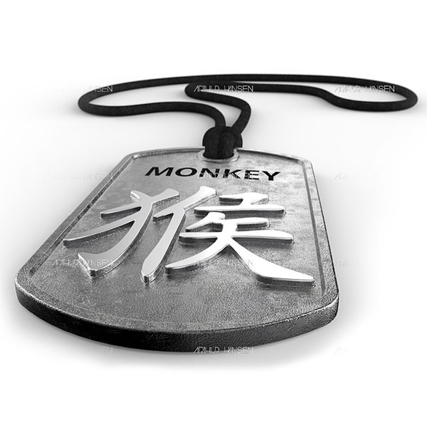 monkey-chinese-zodiac-3d-model