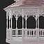 Pergola en bois blanc PBR