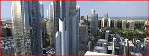 Modern City Animated 004