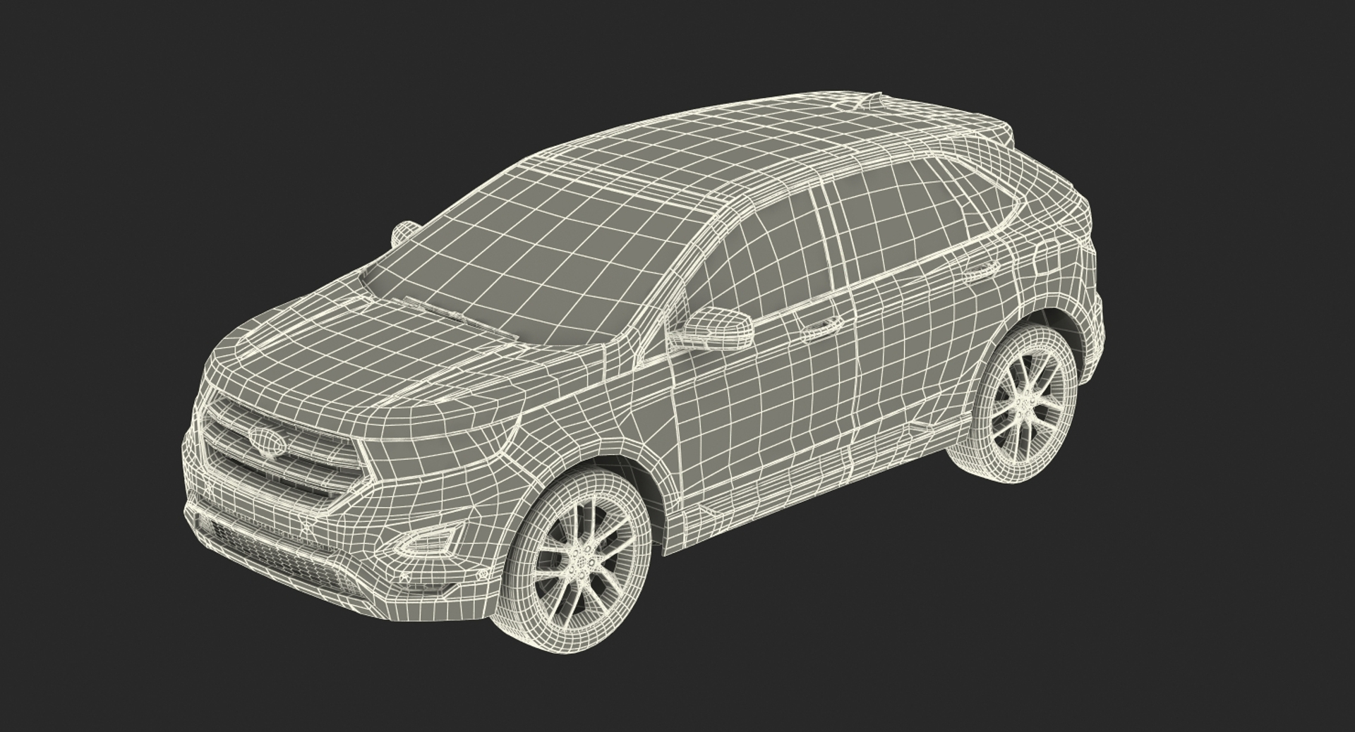 3d Edge 2015 Rigged