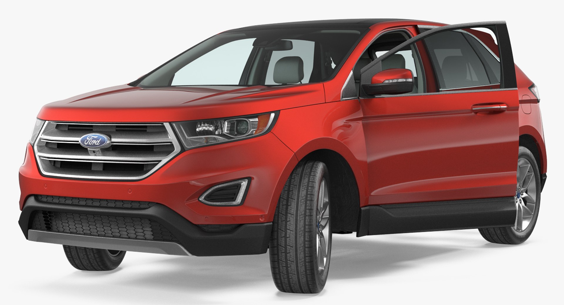 Ford Edge 2015 Rigged 3D model preview