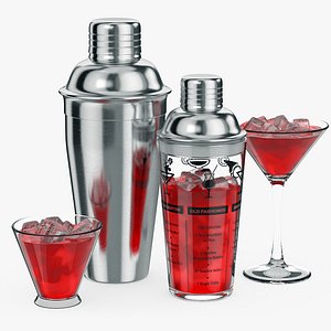 cocktail shaker 3d model
