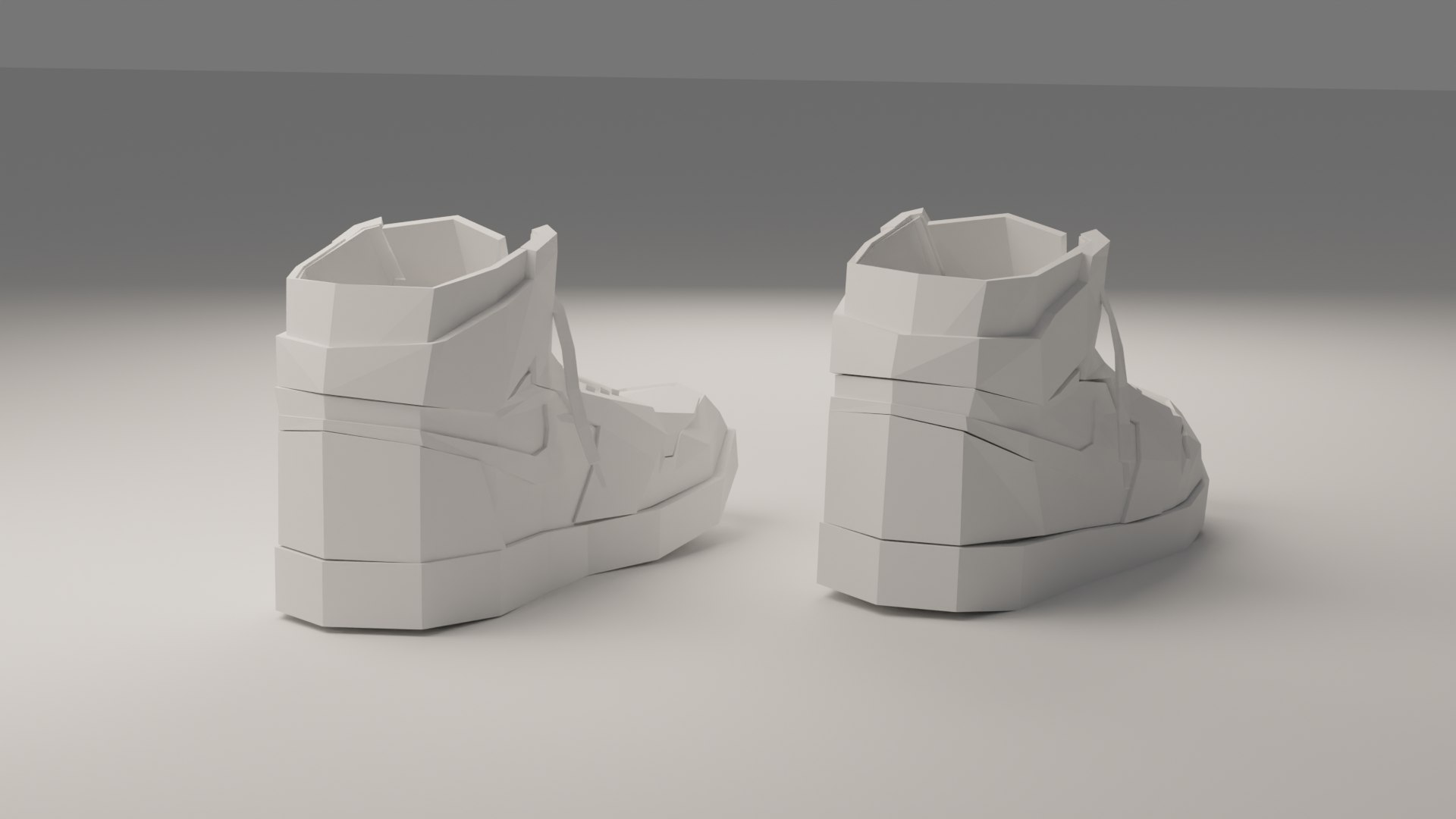 3D model Louis Vuitton x Nike Air Jordan 1 Retro High VR / AR / low-poly
