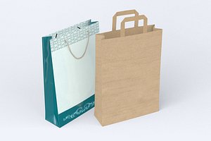 Paper Bags 3D model