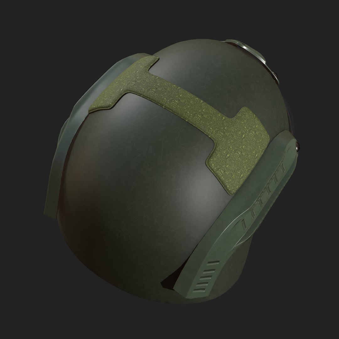 Helmet mask 3D - TurboSquid 1568423