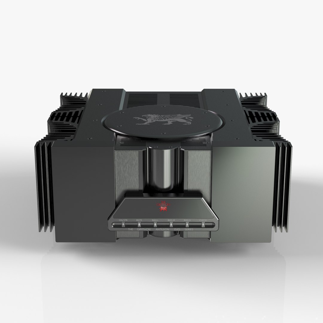 3D Gryphon Audio Antileon EVO Mono Model TurboSquid 2010535