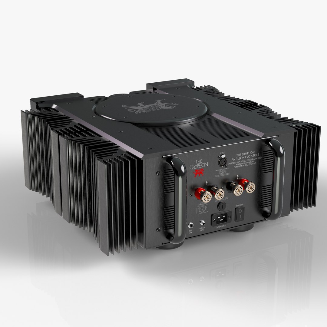 3D Gryphon Audio Antileon EVO Mono Model TurboSquid 2010535