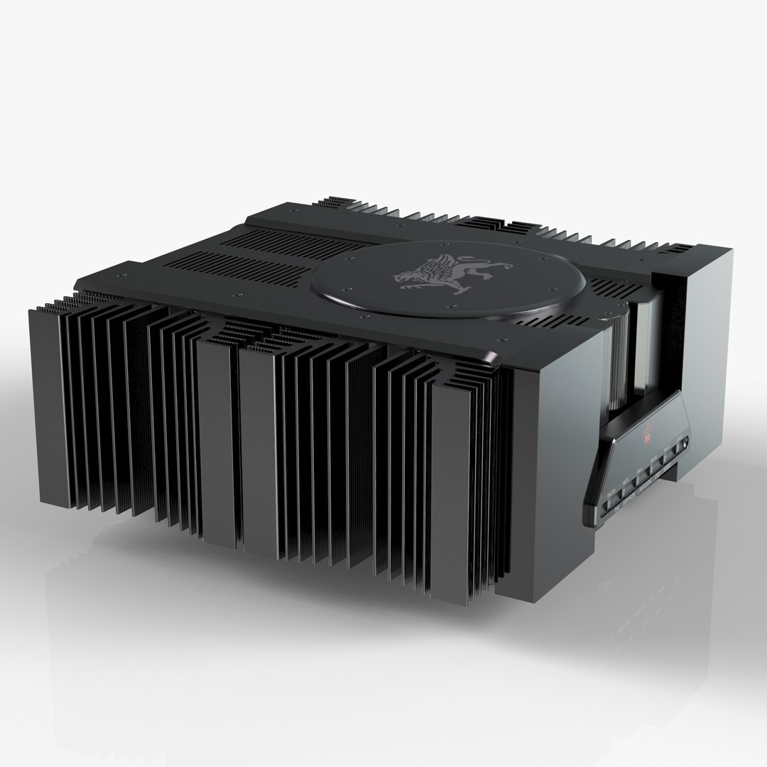 3D Gryphon Audio Antileon EVO Mono Model TurboSquid 2010535