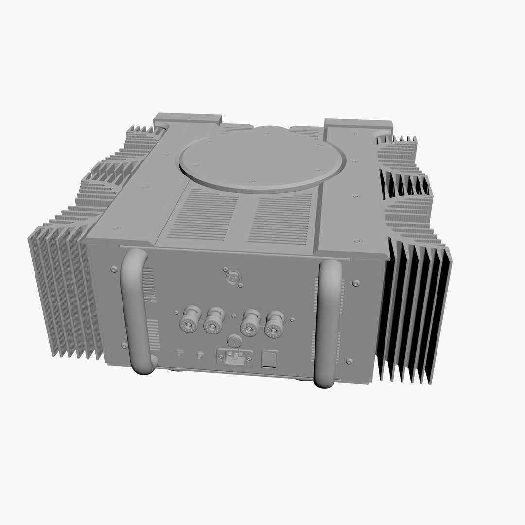 3D Gryphon Audio Antileon EVO Mono Model TurboSquid 2010535