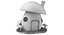 3D house cartoon model