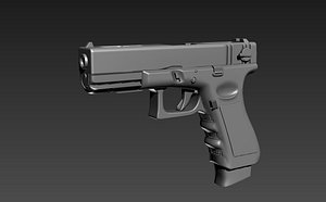 glock18c 3D model