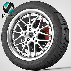 wheel barracuda stilleto rosso