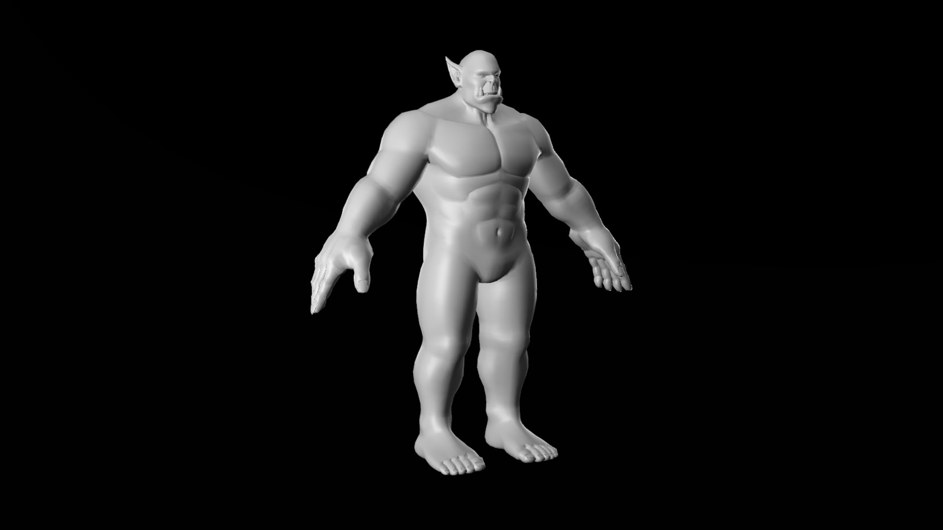 Orc Base Model - TurboSquid 1422817