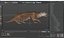 Aquatic Otter Rigged Fur for Cinema 4D 3D model