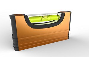 spirit level 3d model
