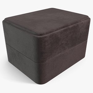 Velvet Watch Case Compact Closed