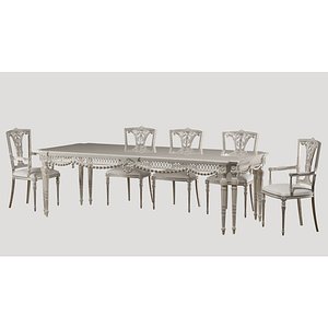 kosovart daphne table and chair 3D