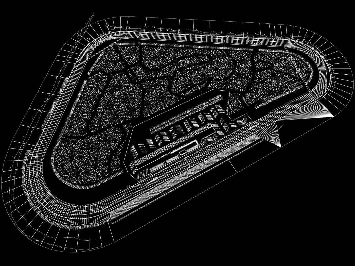 3d Max Pocono Track Race