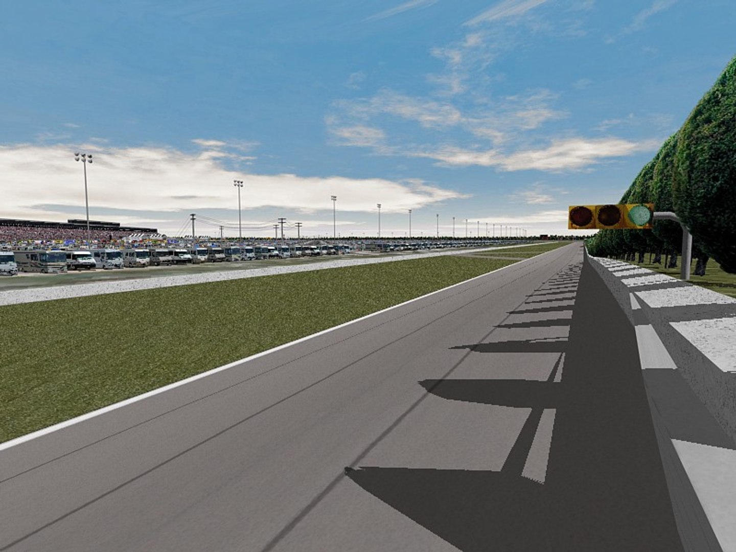3d Max Pocono Track Race