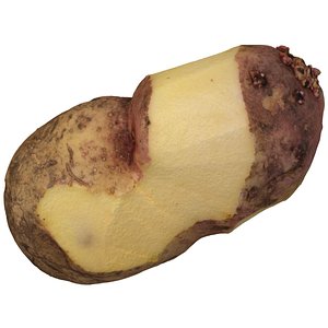 potatoes cleaned