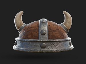 Viking Helmet 3D
