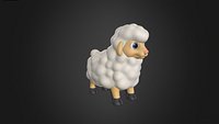 Asset - Cartoons - Animal - Sheep Rigged