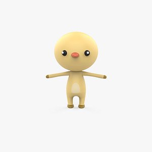 Stylized Character 001 Chicken