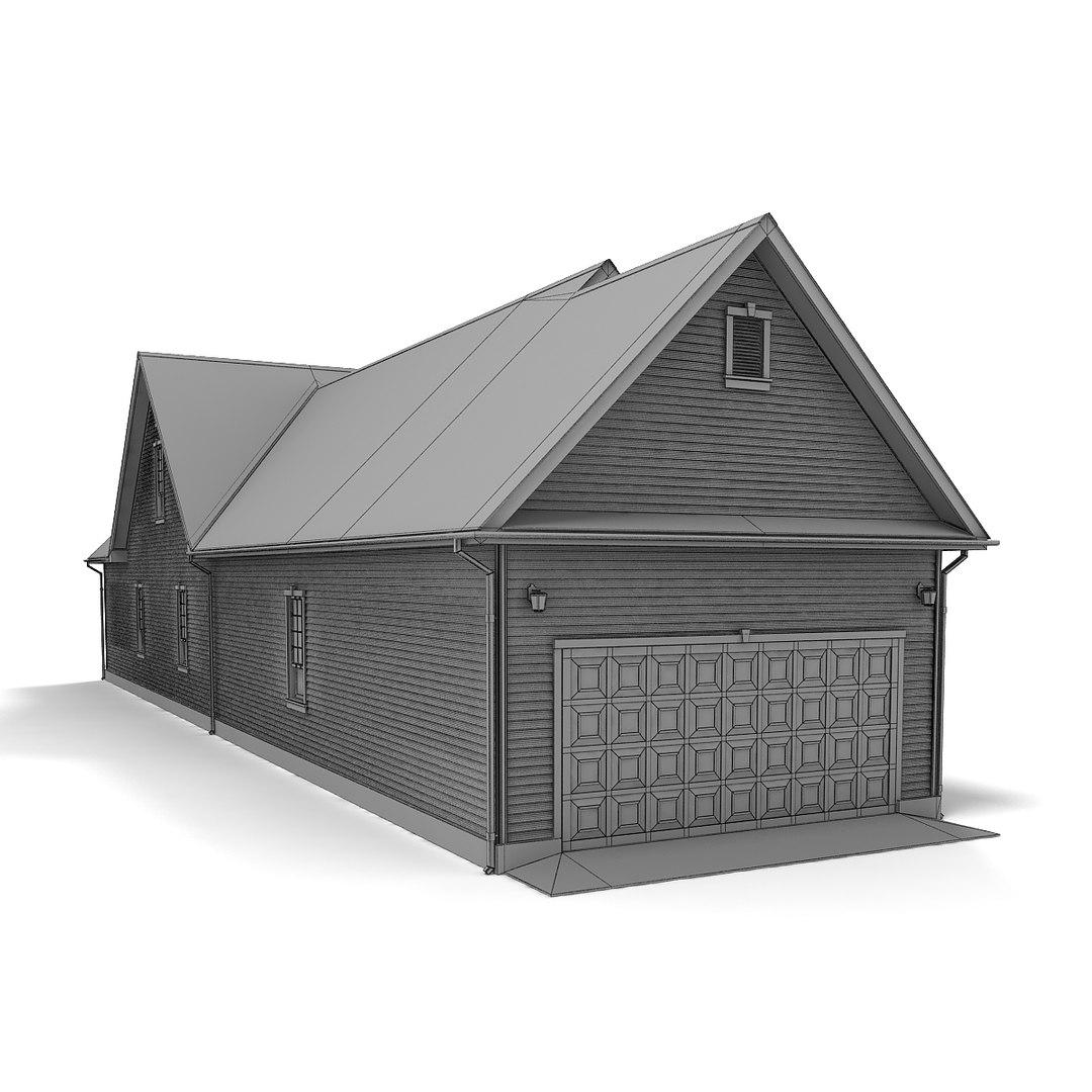 Hi-poly Cottages Vol 15 3D Model - TurboSquid 1494342