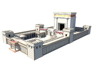 salomon temple 3d obj