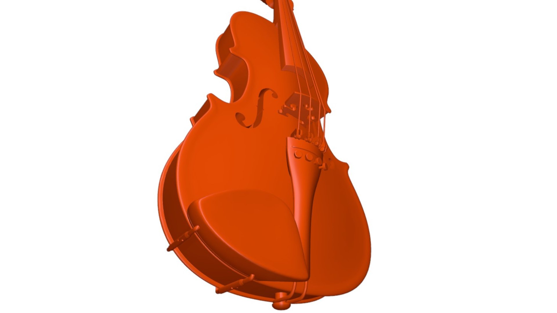 CLASSIC VIOLIN Model - TurboSquid 2184390