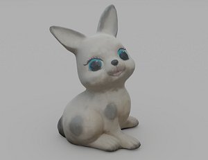 3D print hare statue