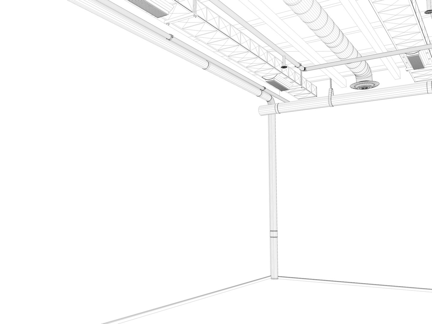 Loft Interior 5 3D Model - TurboSquid 2168493