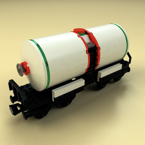 Lego train tanker car best sale