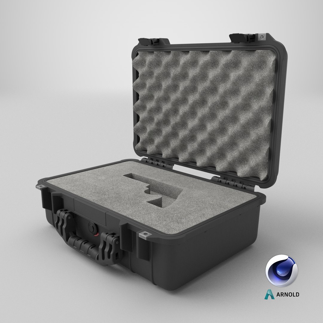 3D model Gun Storage Case with Pistol Foam Insert https://p.turbosquid.com/ts-thumb/C6/E1wocu/y1/stemcell_cinema_4d_arnold_render/png/1747733743/1920x1080/fit_q87/2ef08ca432532285bdb233b5d5ab562dc4e28e6c/stemcell_cinema_4d_arnold_render.jpg
