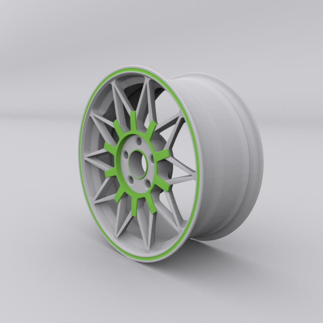 3D Car Rim Model - TurboSquid 1182809