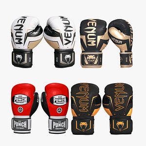 3D Boxing Punch Gloves Collection