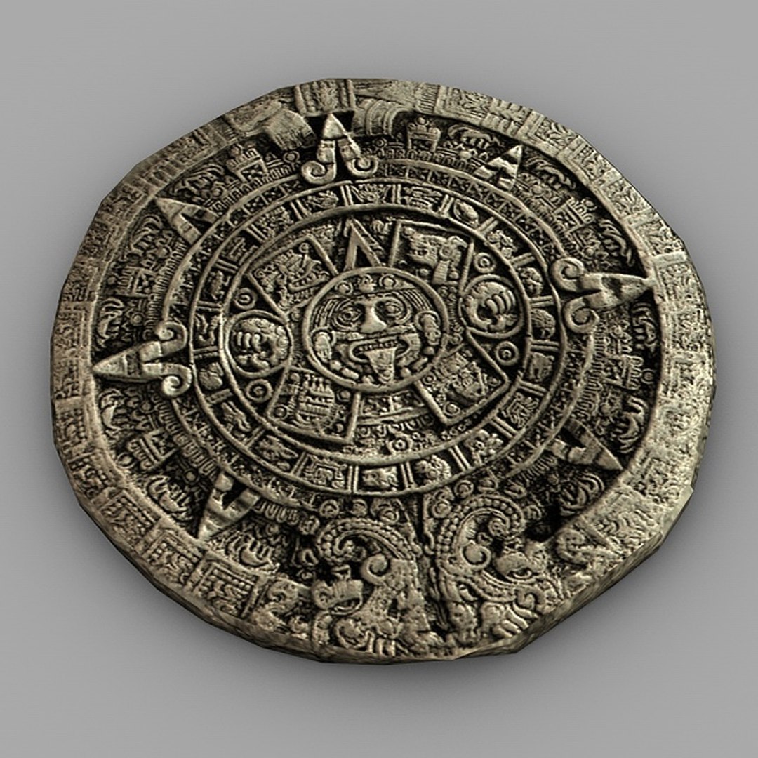 Aztec Statues 3d Max
