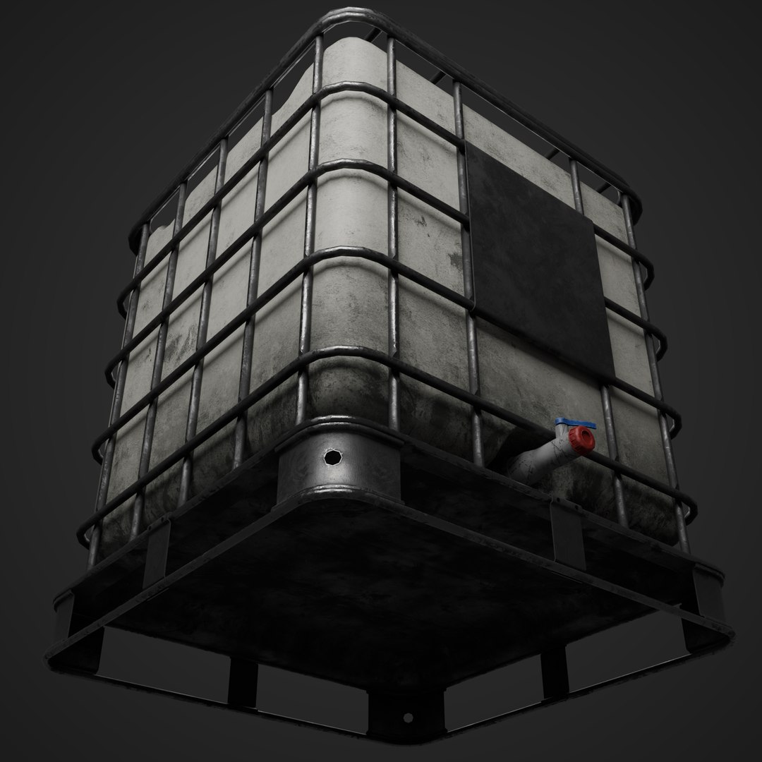 Liquid Container 3D Model - TurboSquid 2348006