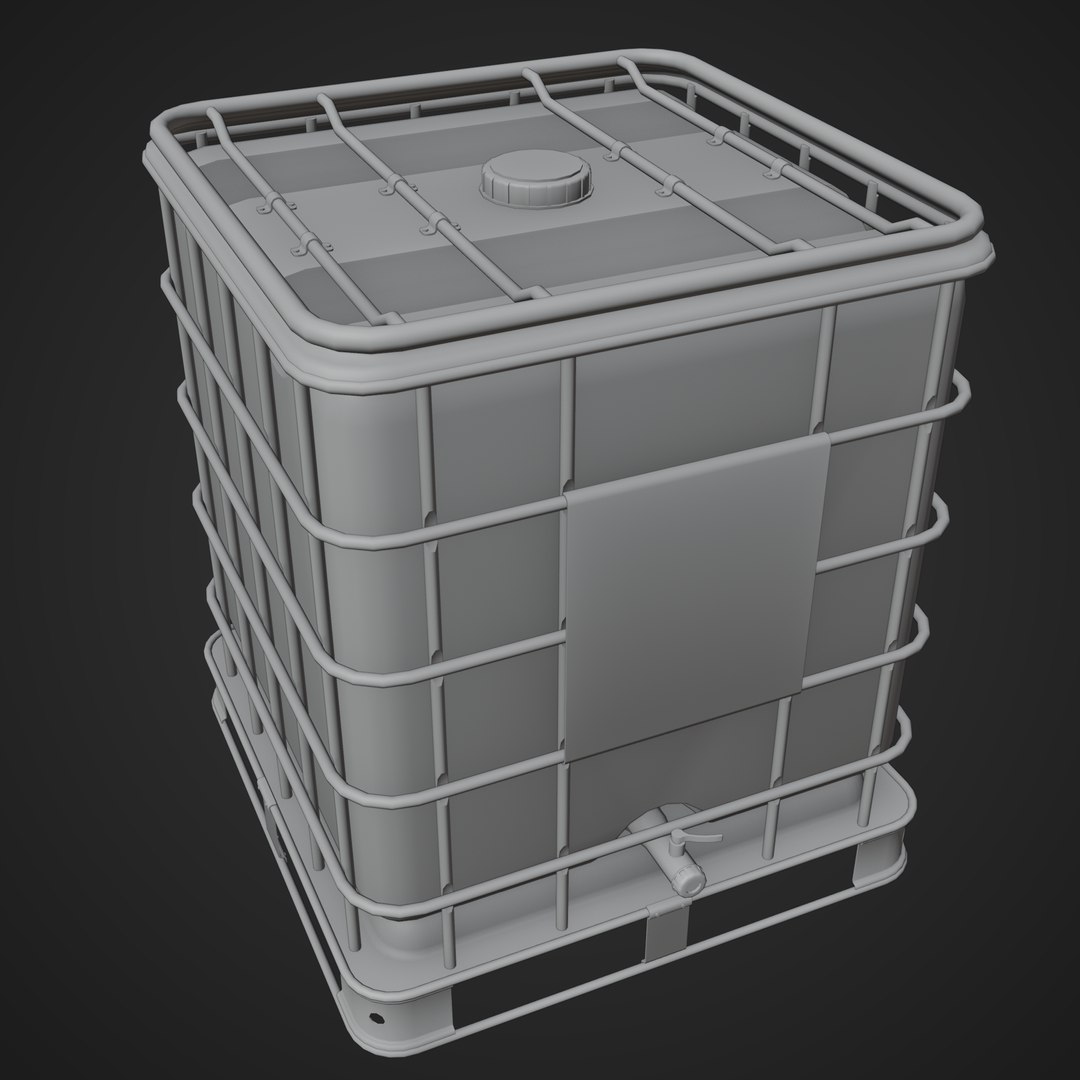 Liquid Container 3D Model - TurboSquid 2348006