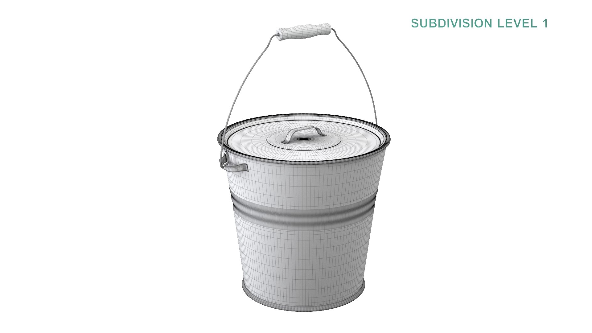 Bucket 3D model - TurboSquid 1780358