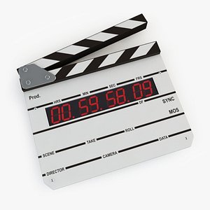 Digital Clapboard BW