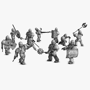 3D Royal infantry 01
