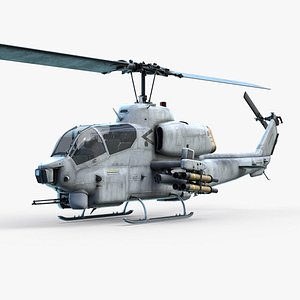 AH-1W Super Cobra 3D