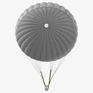 3D Parachute Attachment for Paratrooper model