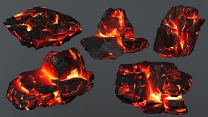 3D rock 4 model