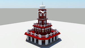 3D indian big ben