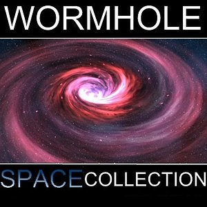 3d wormhole space matter model