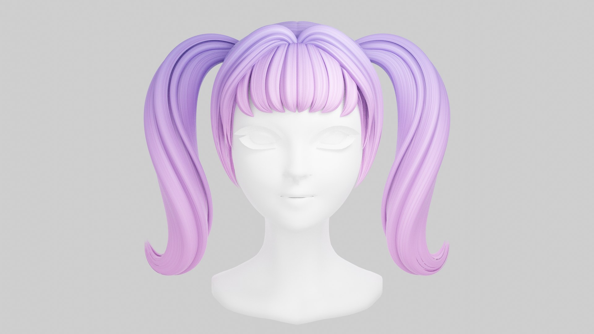 Straight Pigtails Poly Hair 3D model https://p.turbosquid.com/ts-thumb/C6/rj9PBF/l0/lilacpink/png/1622348064/1920x1080/fit_q87/3a59d3eb9aa447e9c83a4d5c102b32cf9229424e/lilacpink.jpg