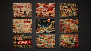 Collection of paintings1 model