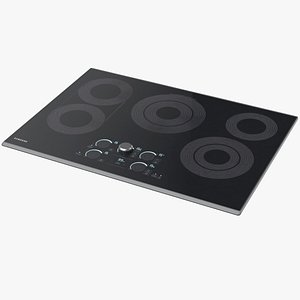 Smart Electric Samsung Cooktop Black